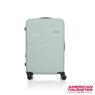 【AMERICAN TOURISTER 美國旅行者】24吋 NOVASTREAM 抗菌環保可擴充PC防盜拉鍊行李箱(多色可選)