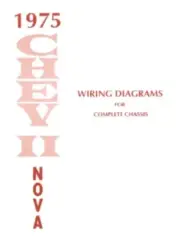 CHEVY II NOVA 1975 Wiring Diagram 75