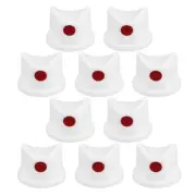 10 Pcs Aerosol Can Nozzle Spray Paint Caps for Graffiti Black Metal Light Pink