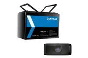 Gentrax 12V 100Ah Lithium Battery + VoltX 5000mAh Power Bank
