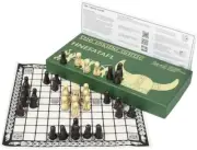 Hnefatafl Board Game - Viking Chess Set - the Masters Edition with Cloth Board a