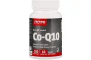Jarrow Formulas Co-Q10 Cholestrol Antioxidant Coenzyme Kaneka Q10 - 200mg, 60 Capsules