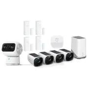 Eufy Security Premium Home Kit Include Homebase 3 / 4x EufyCam 3 (S330) / 1x Eufy Indoor Cam (S350) / 4x Eufy Entry Sensors / 1x Eufy Motion Sensor [EUFYBNDL003]