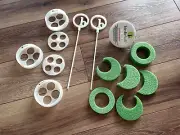 BirdieBall Cups and Flag LOT- Indoor Golf/Putting- New- Ships fast!