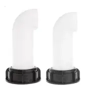 IBC Tank Drainage Solution Extension Drain Spout Hose with Valve Fitting