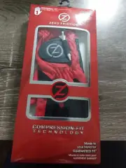 Zero Friction Performance Glove (YOUTH, LEFT, RED) UNIVERSAL ONE SIZE FIT NEW