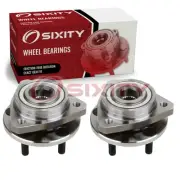 2 pc Sixity Front Wheel Bearing Hub Assembly for 1995-2000 Chrysler Cirrus ou (for: Chrysler)