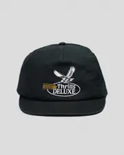 [Thrills] Thrills Men's Deluxe 5 Panel Cap in Black One Size Black