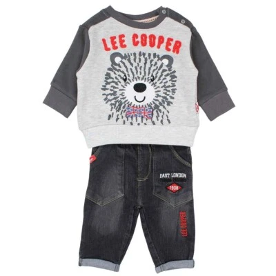Set Baby Boy - Lee Cooper (Model No. 2. Color Grey Gift for Baby