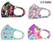 Reusable Face Mask - Cat Print Teen Washable Fabric Face Cover