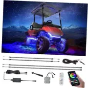 Golf Cart Underglow LED Strip Lights Accent Neon Lighting Kit for EZGO Yamaha
