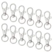 50 pcs Swivel Clasps Lanyard Snap HookMetal Swivel Lanyard Snap Hook Lobster ...