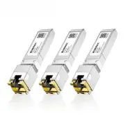 New 10G/2.5/1.25G GBASE-T SFP+ To RJ45 CAT.6a Transceiver Module Ethernet Module