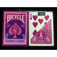 在飛比找蝦皮購物優惠-[fun magic] 紫色單車牌 紫色BICYCLE撲克牌