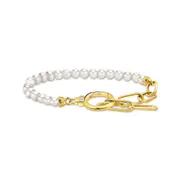 Buy Golden Bracelet with freshwater cultured pearls by Thomas Sabo online - THOMAS SABO Australia