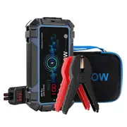 AVAPOW A9 PRO 2500A Portable Car Jump Starter 16000mAh Wireless Charging LED Display Carry Bag