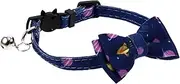 Mipcase Colorful Pet Bow Tie Collar Bell Cat Necklace for Kittens Breathable and Comfortable Design for All Durable Material for Everyday Use