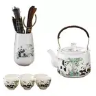Creative Tea Cup Set Cute Panda Teapot Cute Travel Teaware Sets Outdoor