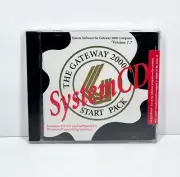 Vintage Gateway 2000 Start Pack Version 1.7 System CD Software NEW SEALED