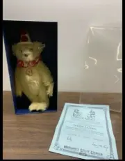 Steiff 005435 Teddy Clown 1926 Replica Mohair Bear Limited Edition
