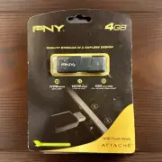 PNY Classic Attache 8GB USB 2.0 Flash Drive - Thumb Portable Storage New SEALED