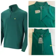 2025 Masters Tech XL Quarter 1/4 Zip Golf Pullover Men’s Augusta National Green