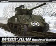 1/35 M4A3(76)W US Army Main Battle Tank Battle of the Bulge