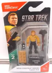 Mega Construx Heroes Star Trek Series 2 Captain Kirk (Mattel, 2017)