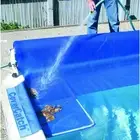 Pool Cover Leaf Catcher Swimming Pool Debris Net Inground Solar Cleaner Tool