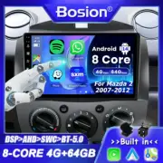 4GB+64GB Car Stereo Head Unit For Mazda 2 2007-2012 CarPlay DSP Android14 AHD AM