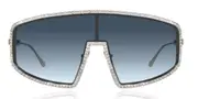 Anna-Karin Karlsson SHADY LUV 2.0 White Gold Blush Mirror Women’s Sunglasses Silver Size 56