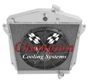 RC Champion 3 Row Radiator W/ 16" Fan for 1943 - 1948 Chevrolet Cars #CC4348 (for: Chevrolet)