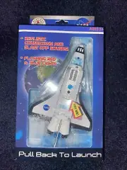 Aeromax Pull Back 6 Inch Die Cast Space Shuttle With Lights & Sound