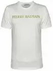 Pierre Balmain Men's Iconic Cult off-White LOGOSHIRT Logo Shirt Top 52 XL