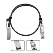 External SAS Cable QSFP SFF-8436 to Mini SAS SFF-8088 DDR Cable for Netapp 1M