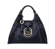 BADGLEY MISCHKA Campaign Bugatti In Navy Medium Tote Bag