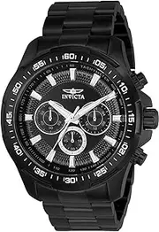 [Invicta] Men's 22785 Speedway Analog Display Quartz Black Watch, Black, Quartz Watch