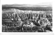 Real Photo Postcard of Bryce Canyon National Park Utah Unused Vintage RPPC Point