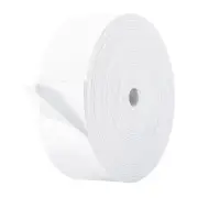 Weather Stripping Door Seal 2 Inch x 1/16 Inch x 32 Ft Self Adhesive White