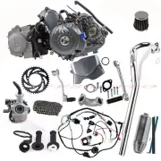 Lifan 125cc 4-stroke Engine Motor Sprocket Wiring Harness Kit for CRF50 70 140cc