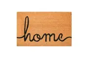 Solemate Coir Home Mat 50x80cm Eco Friendly Sustainable Home Natural & Black