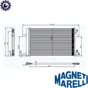 CONDENSER AIR CONDITIONING 350203760000 FOR OPEL CASCADA ASTRA/J/Sports/Tourer