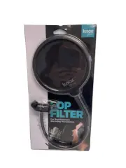 Knox Gear Pop Filter forAll Microphones NEW Black Helps protects microphones