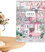 2025 Joyful Landscapes Wall Calendar, Family Calendar Funny Spiral Creative Calendar, 12 Month Weekly Family Planner Calendar, Hardbound Spiral Journal, 2025 Calendar For Office, Living Room