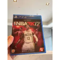 在飛比找蝦皮購物優惠-PS4 NBA2K17中文版(外盒有傷，可單機4人 ）