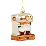Bloomingdale's Glass Espresso Coffee Maker Glass Ornament - Exclusive