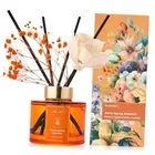 Flower Reed Diffusers Set, 5.07 oz Freesia/Passion WARM SPRING SUNSHINE