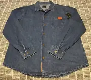 RVCA Chainmail Overshirt Relaxed Fit Size Mesium Men’s NWT