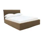 [James Lane] Noosa Bed Cover Linen Cocoa - King