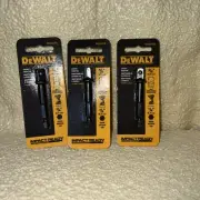 DeWalt 3/8 Socket Adapter & 1/2 3/8 1/4 5/16 Nut Drivers Set of 3